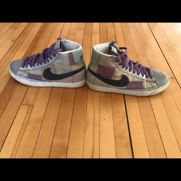 Vintage Leather Nike high tops - Picture 3 of 3
